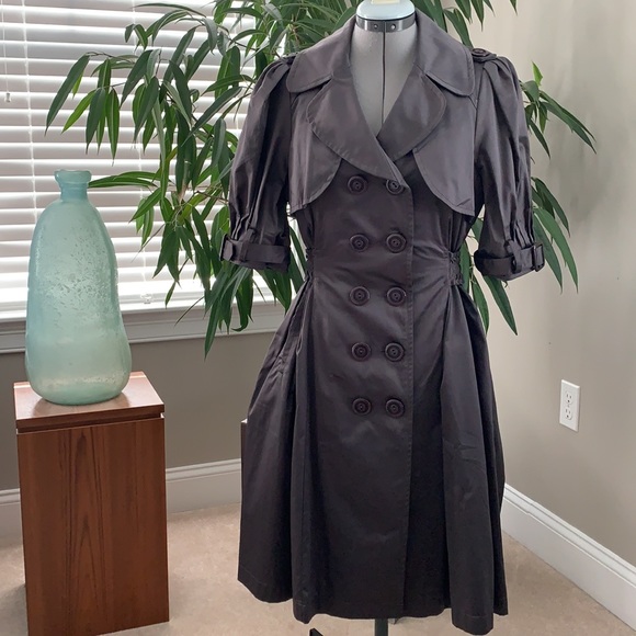 Vintage Double Breasted Coat Dress - Picture 9 of 16